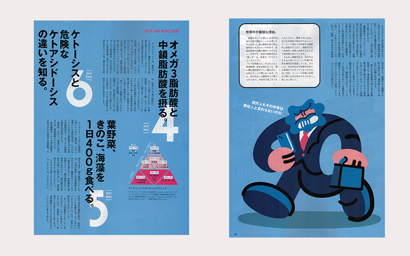 マガジンハウス「Tarzan 2024年1月25日号」に掲載